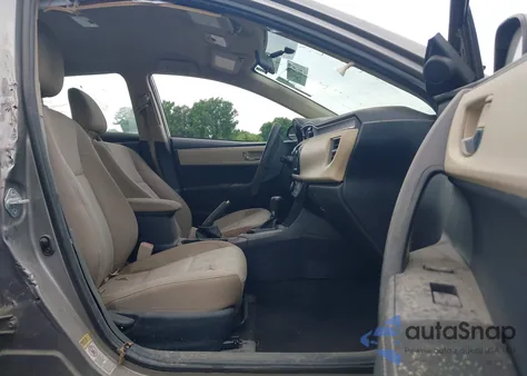 2016 Toyota Corolla Le from USA, damaged, VIN 2T1BURHE2GC744040